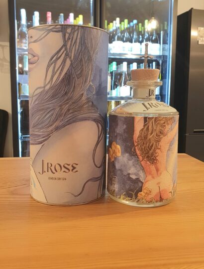 J.Rose London Dry Gin with cylinder